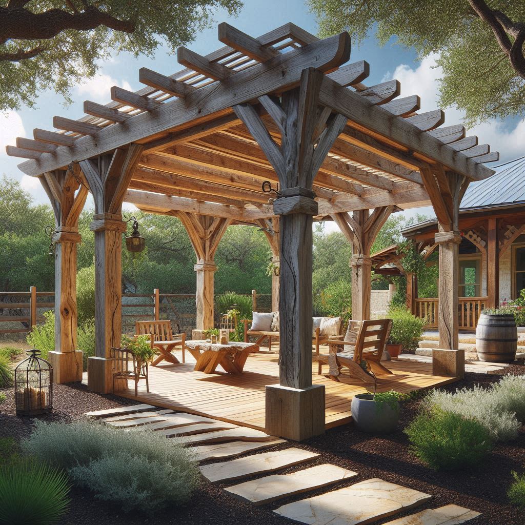 Wooden Arbors and Pergolas