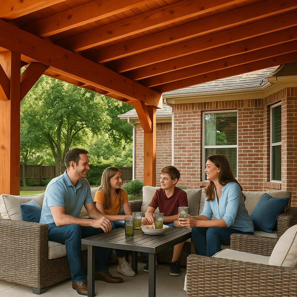 Benefits of Adding a Cedar Patio Cover to Your Denton Home