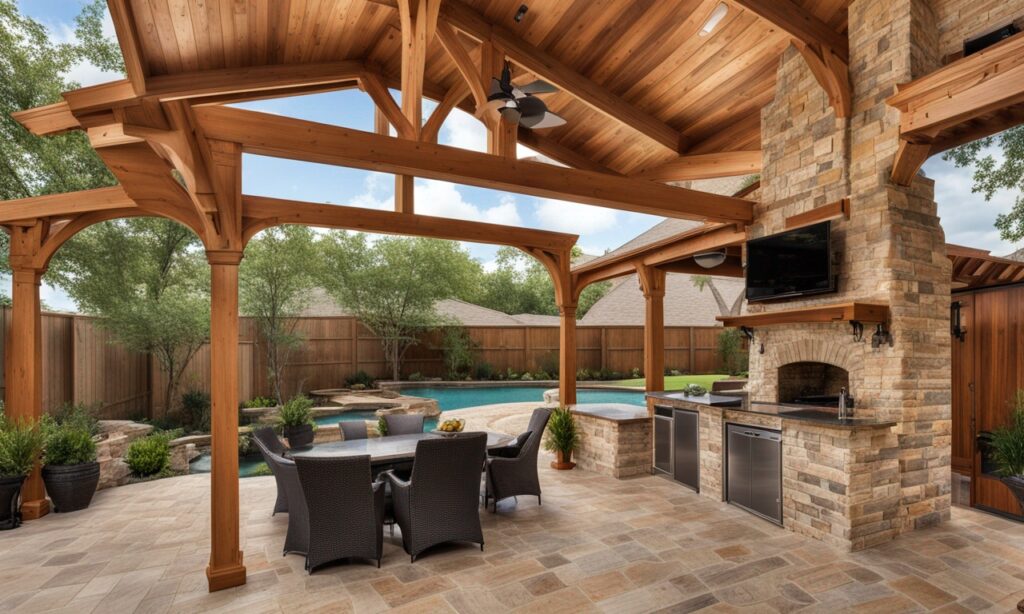 Custom Cedar Patio Cover