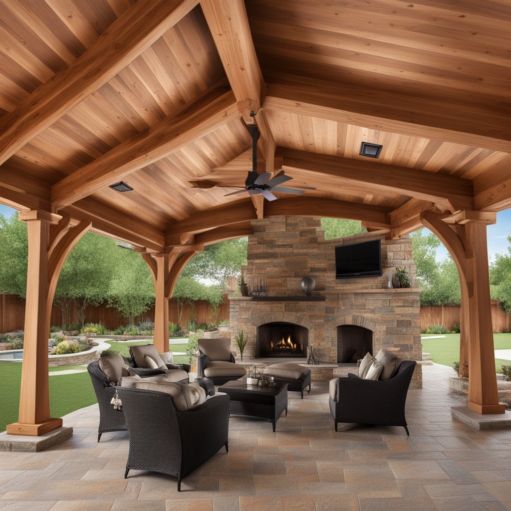 Custom Cedar Patio Covers