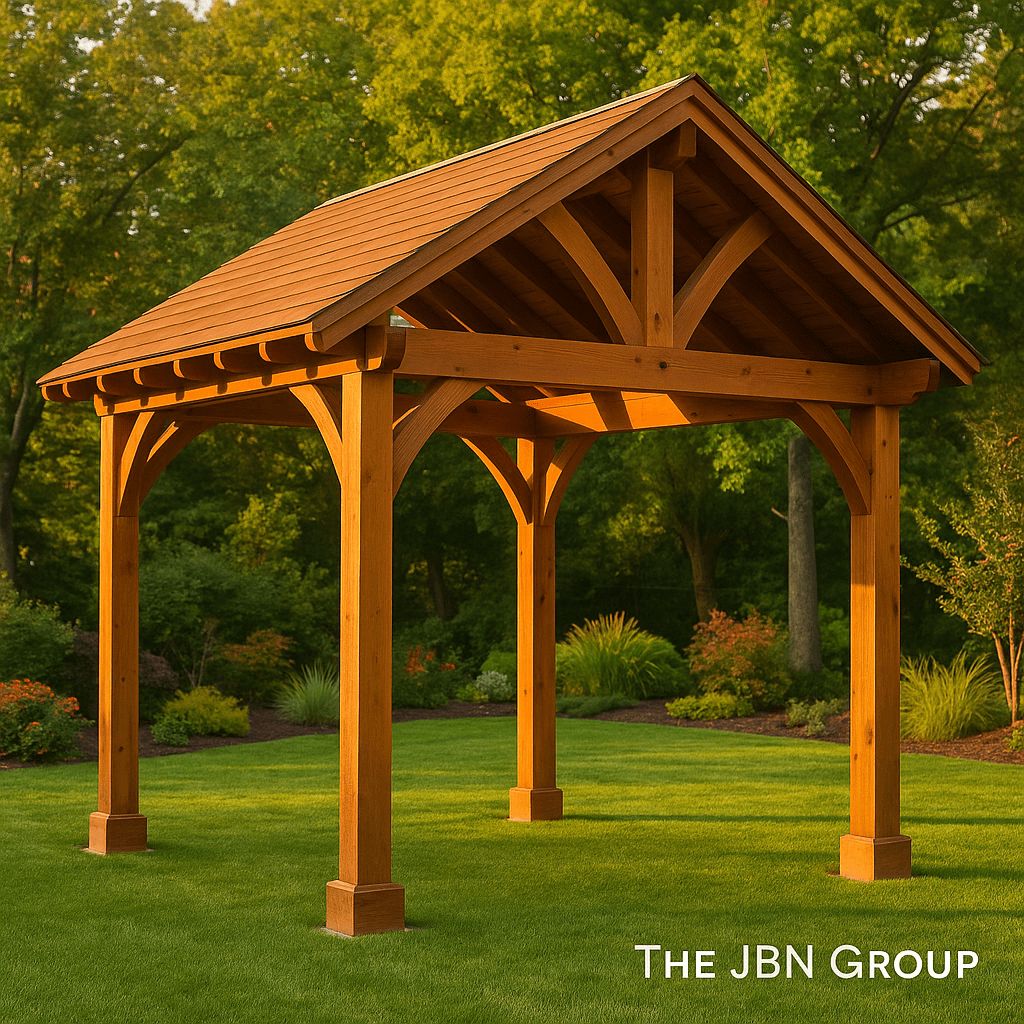 Freestanding Cedar Pavilions