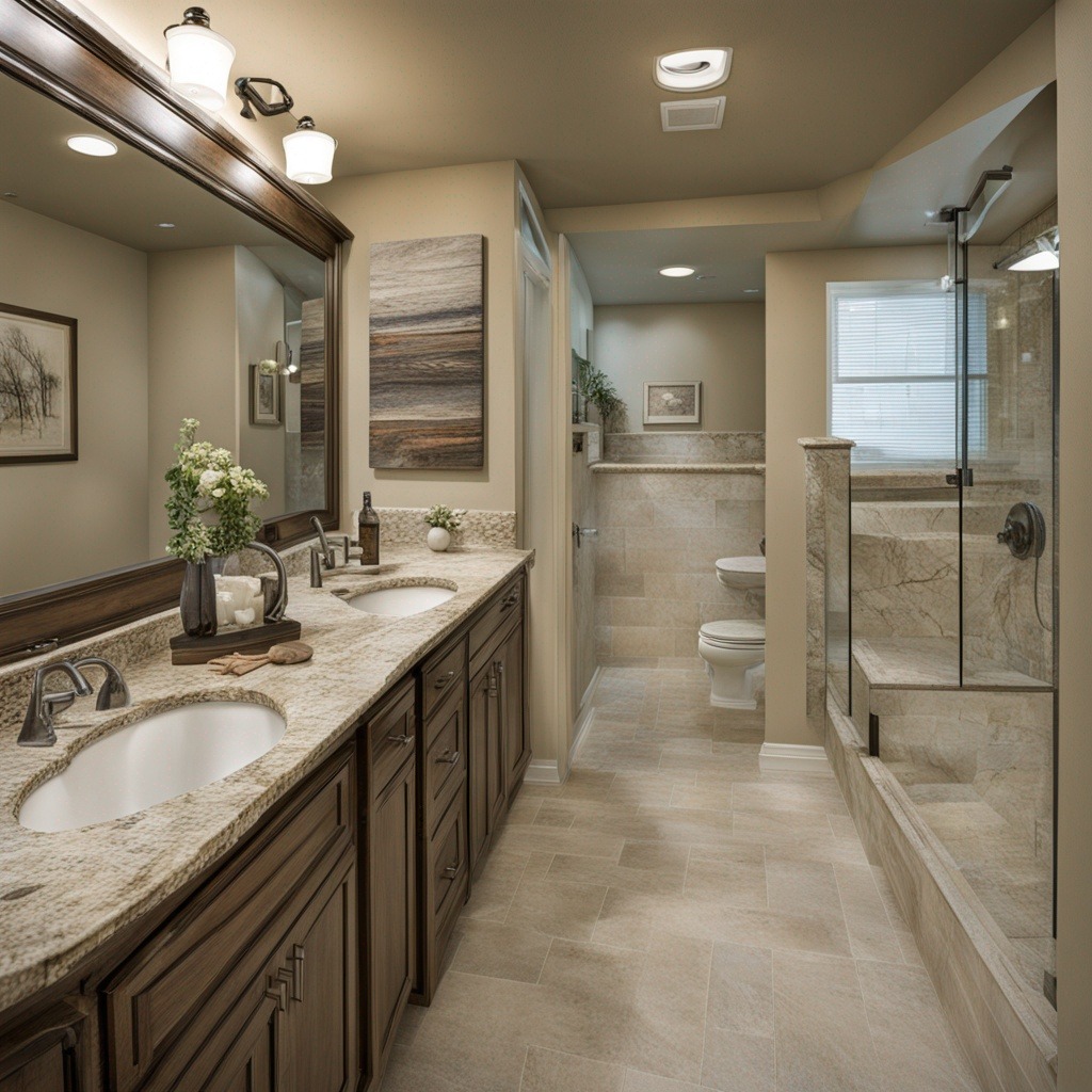 Bathroom Remodeling vs Renovation in Denton TX