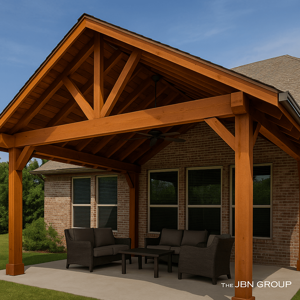 Wood Patio Covers in Colleyville TX