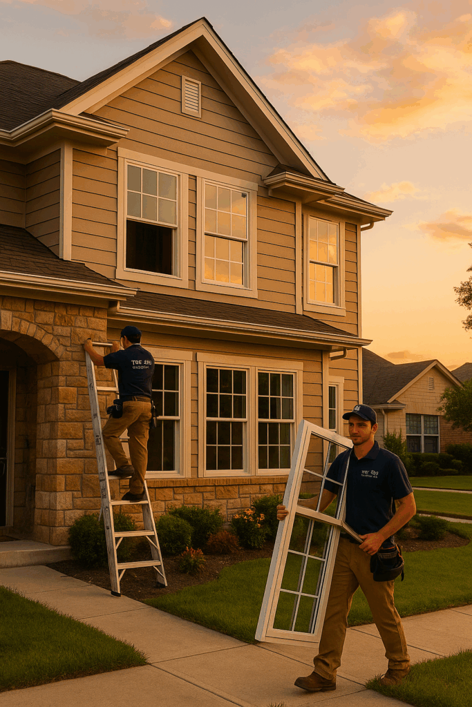 window installation in Flower Mound TX,
