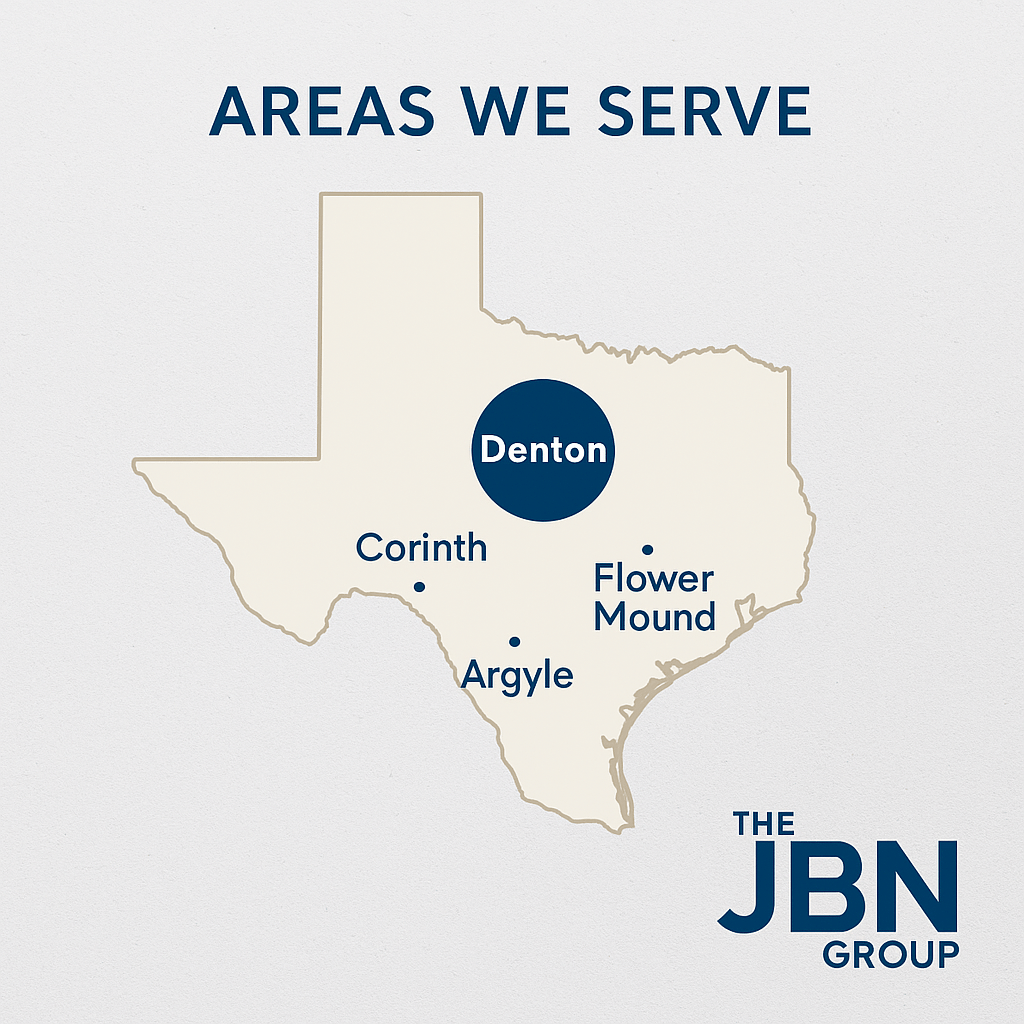 Areas We Serve Around Denton