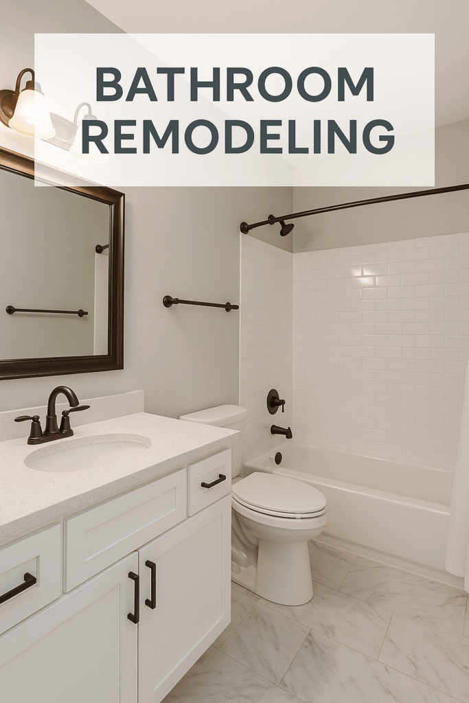Bathroom Remodeling Form