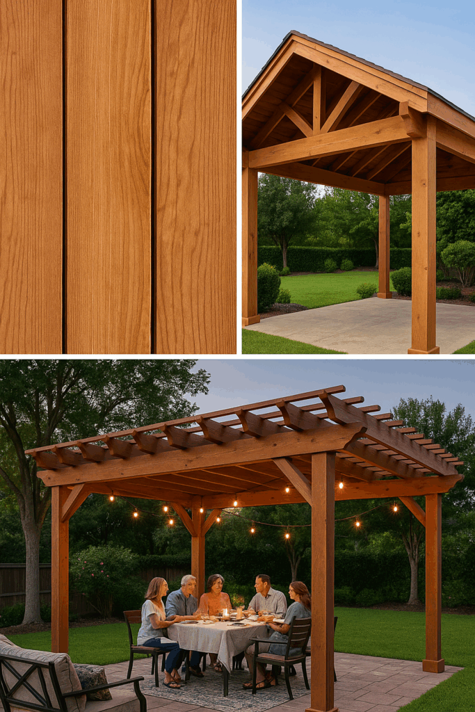 Cedar Patio Cover Argyle TX