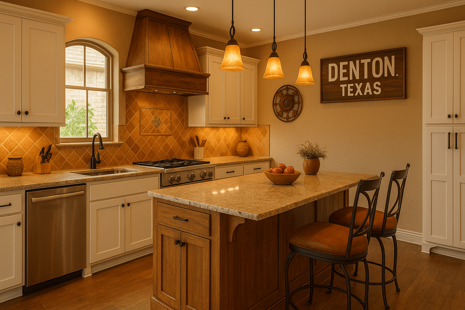 Custom Kitchen Remodeling in Denton, Texas