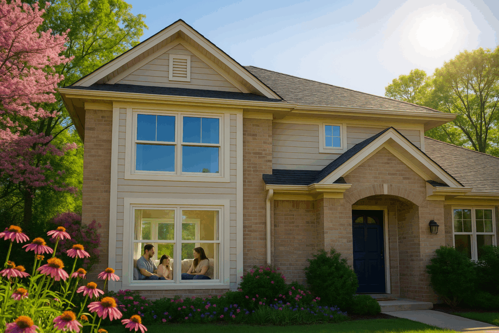 Energy-efficient window replacement in Denton TX