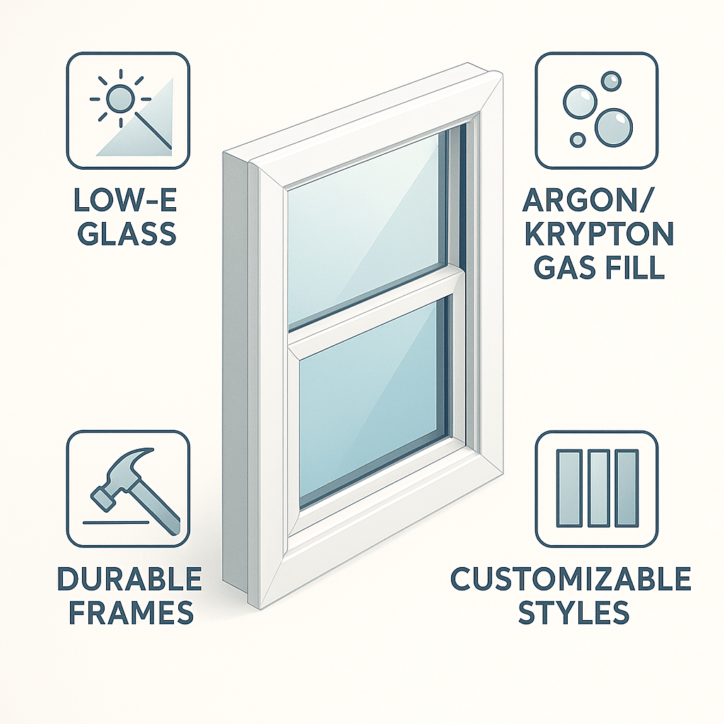 Features of Our Double-pane Windows
