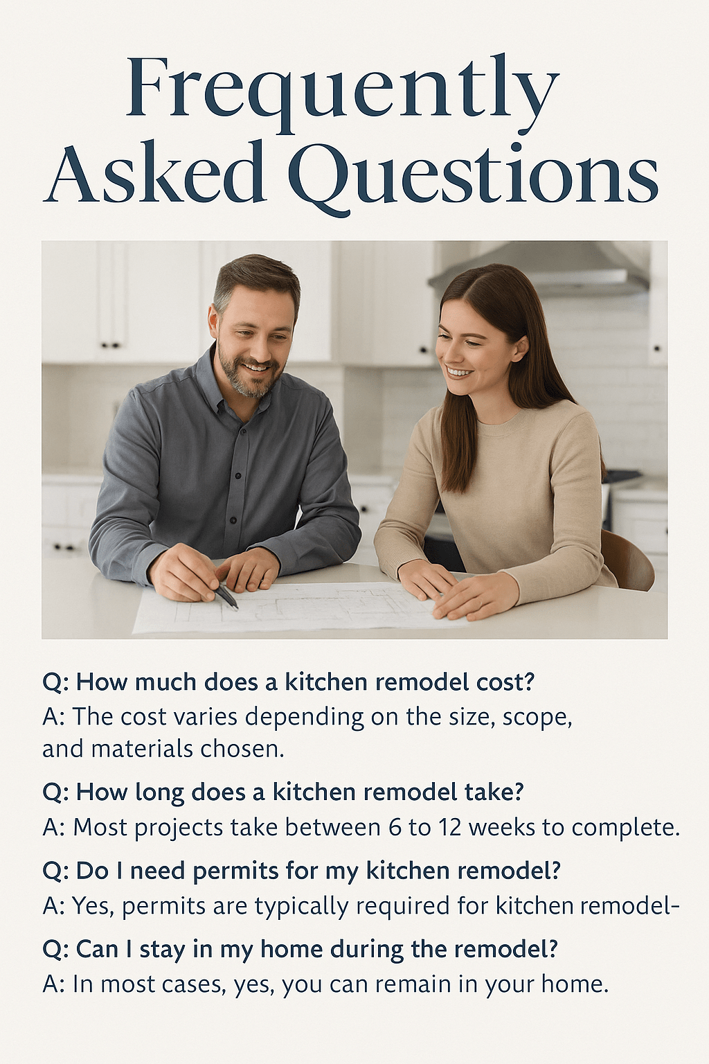 Request a Quote for Your Kitchen Remodel Frequently Asked Questions Denton TX