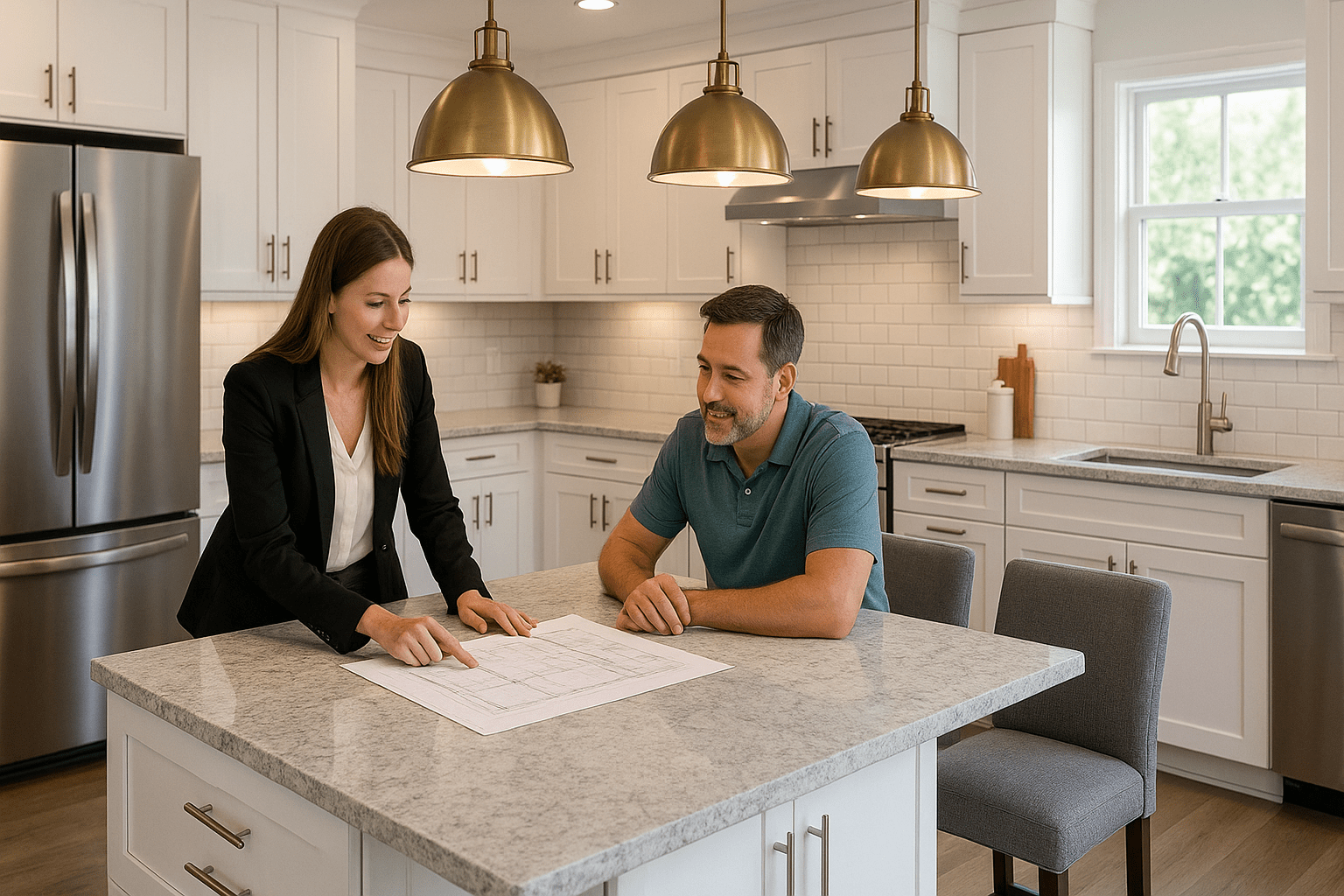 Kitchen Island Design and Installation