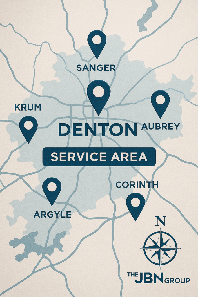 Service Areas Map