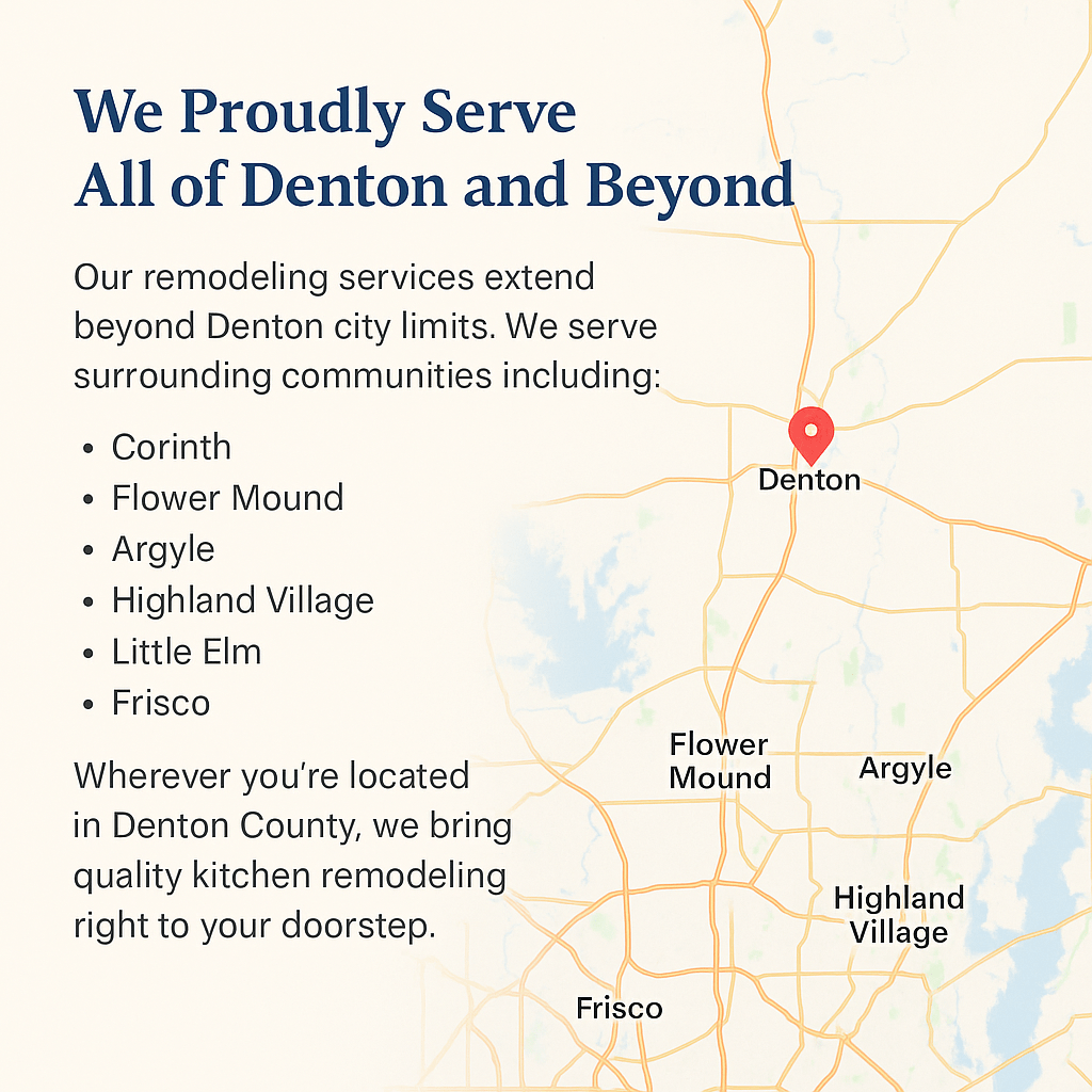 We Serve All of Denton and Beyond