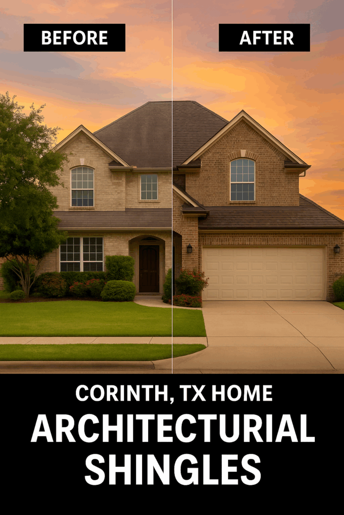 Why Choose Architectural Shingles for Your Corinth TX Home