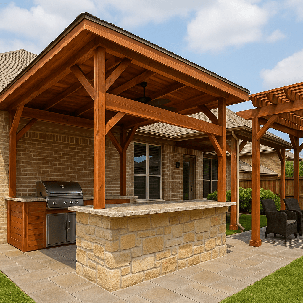 cedar patio covers