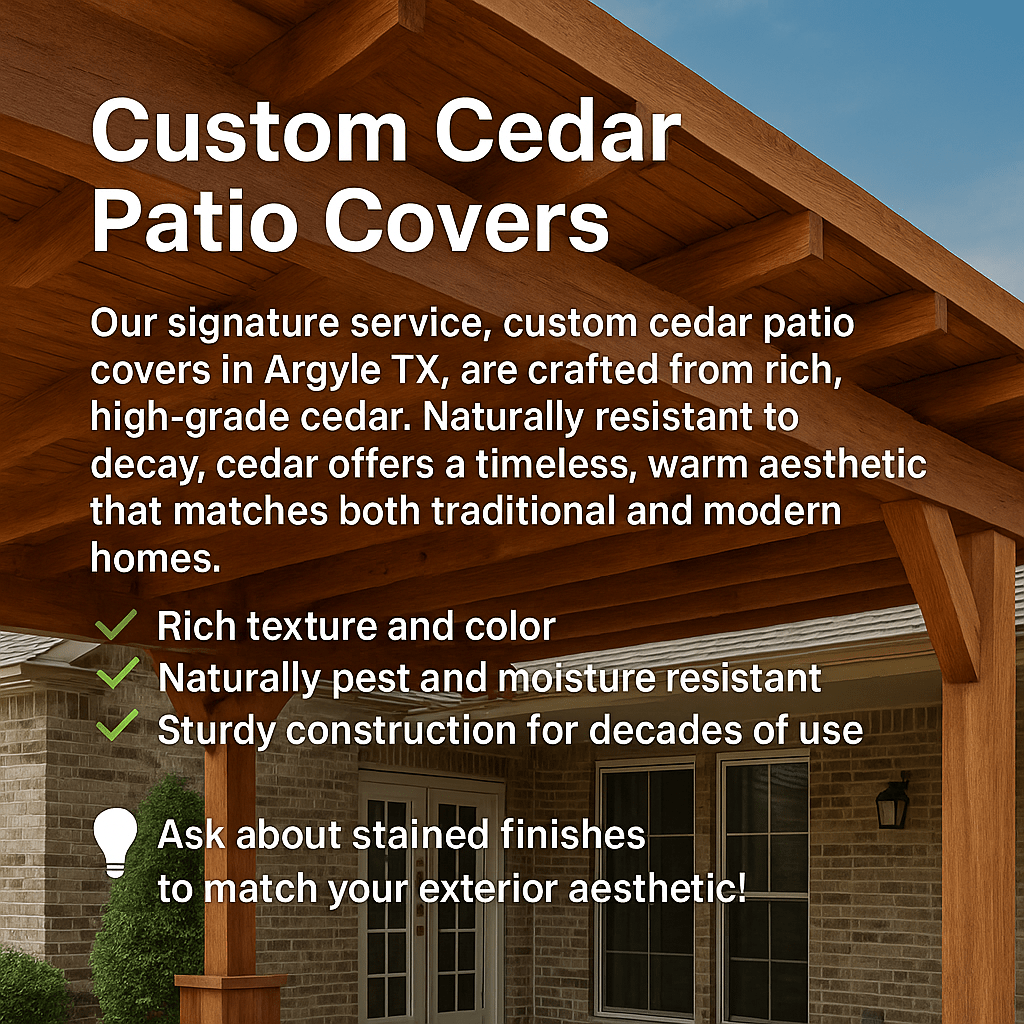 Argyle TX Patio Covers