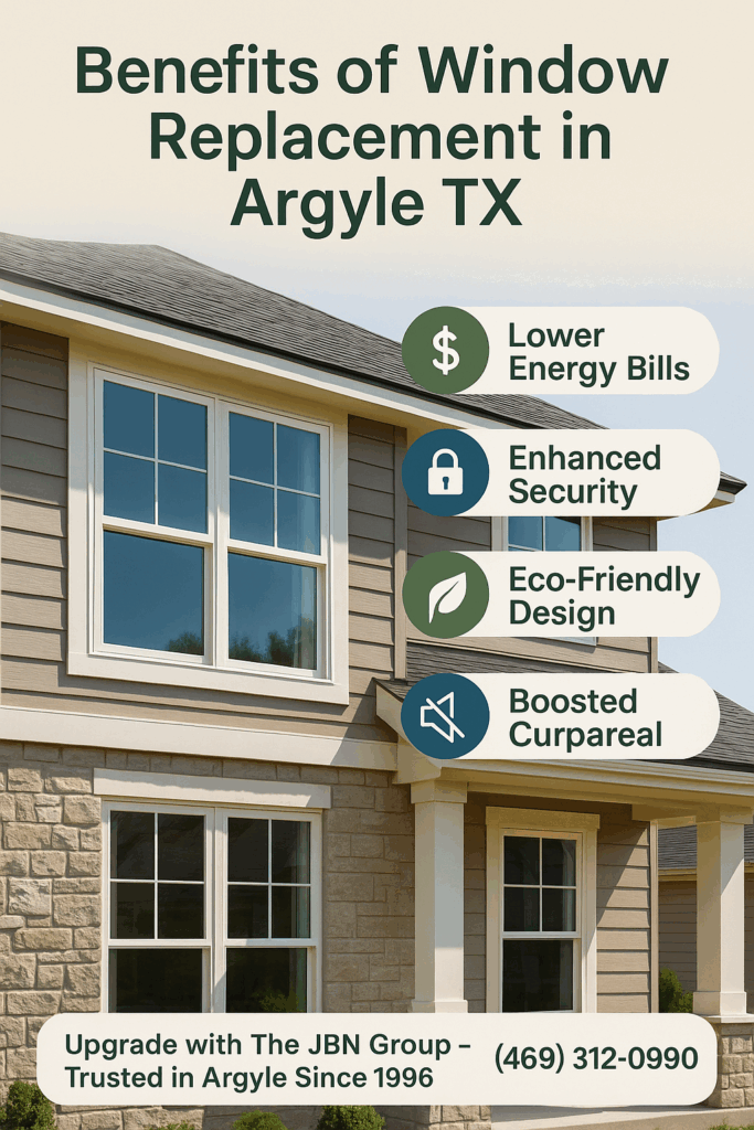 Benefits of Window Replacement in Argyle TX