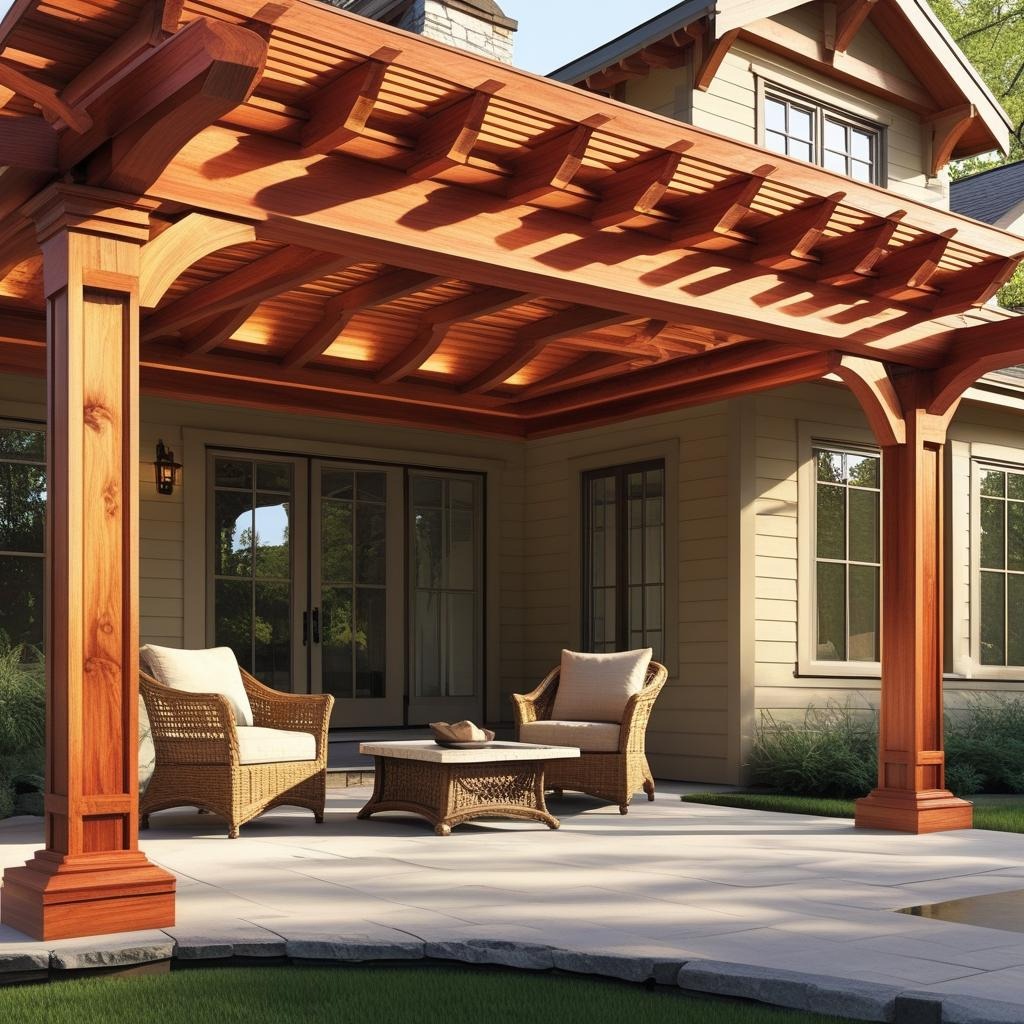 Cedar Patio Cover