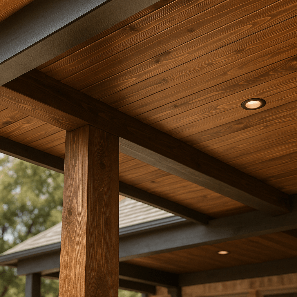 Materials We Recommend for Patio Covers in Double Oak TX Cedar Wood