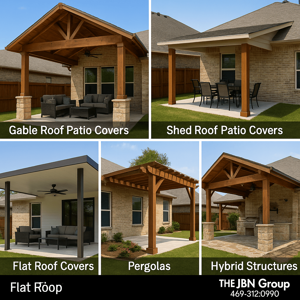 Our Custom Patio Cover Design Options