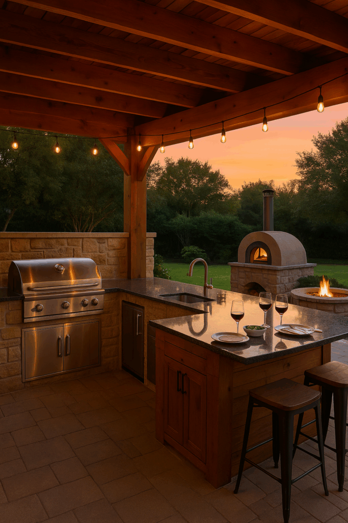 Outdoor Kitchens Built for Texas Living