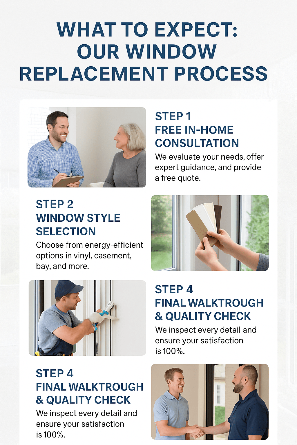 What to Expect Our Window Replacement Process