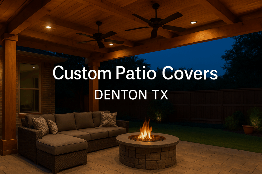Custom Patio Covers Denton TX