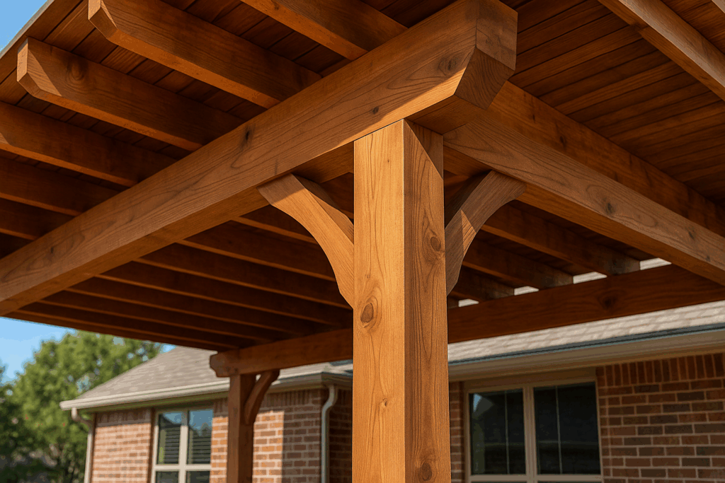 Why Cedar Patio Covers Stand Out in Denton