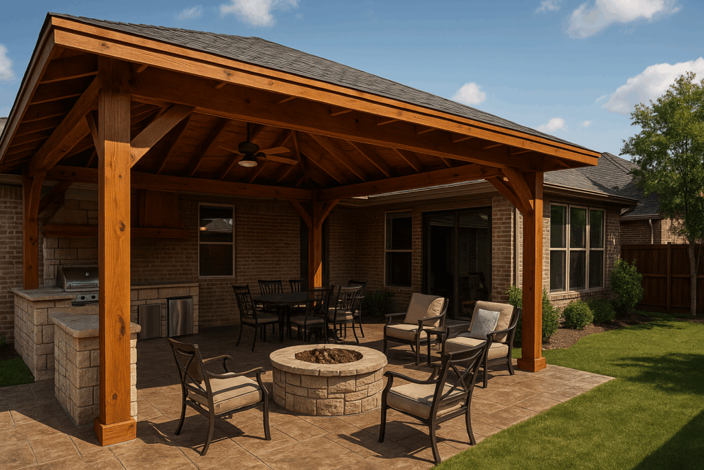 A denton backyard upgrade