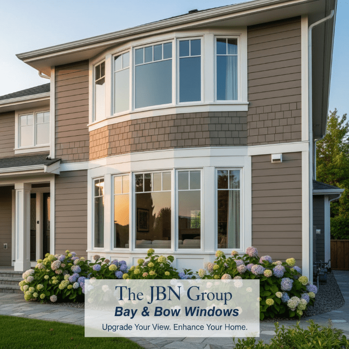 Bay bow windows