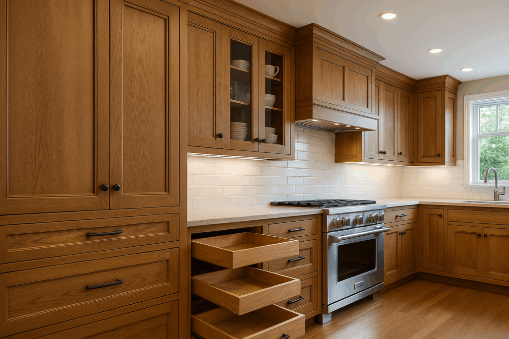 Custom Cabinetry and Storage Solutions