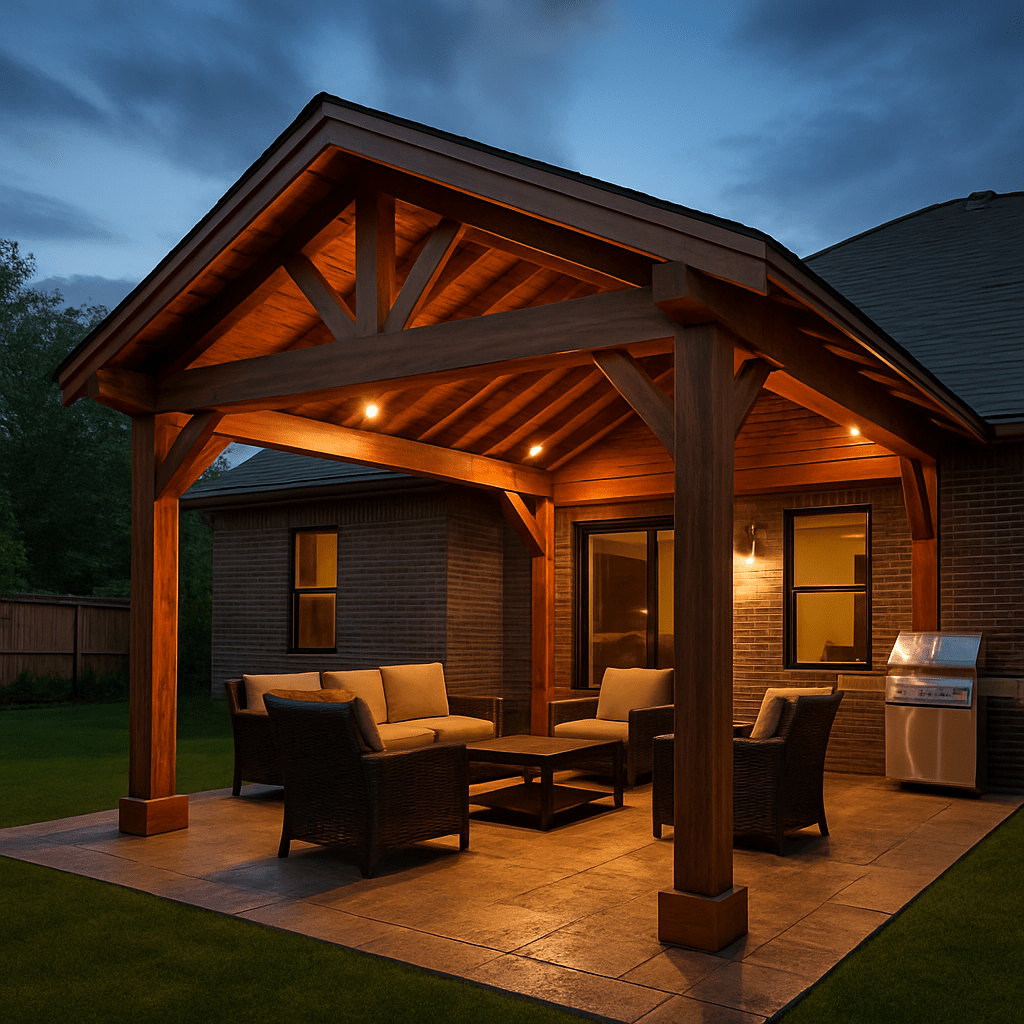 Custom Outdoor Living and Patio Covers Denton TX