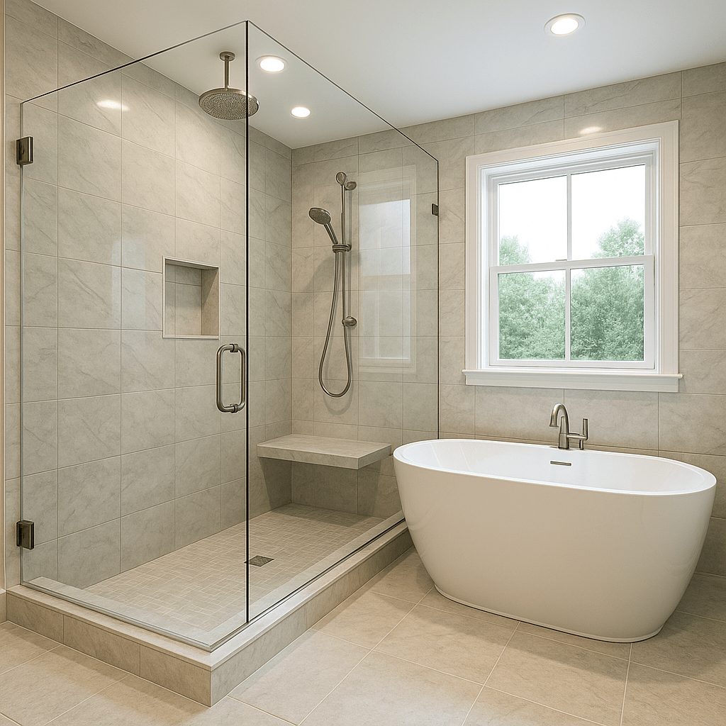 Custom Showers Bathtubs