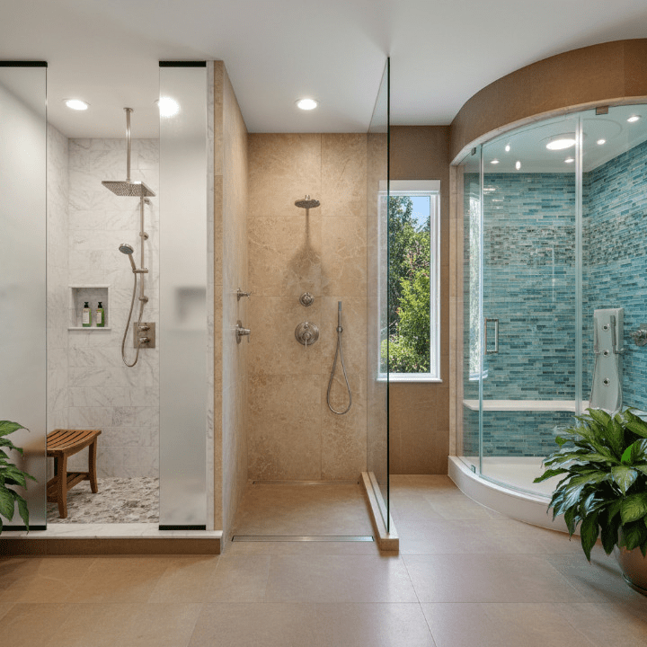 Custom Showers and Walk Ins