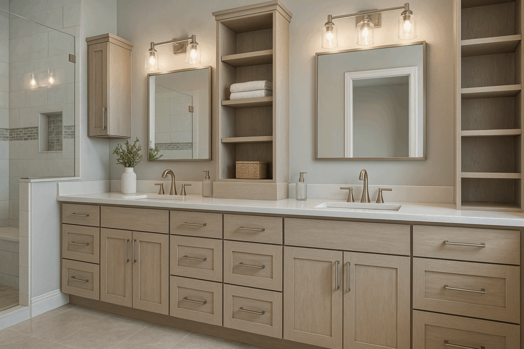 Vanities and storage solutions