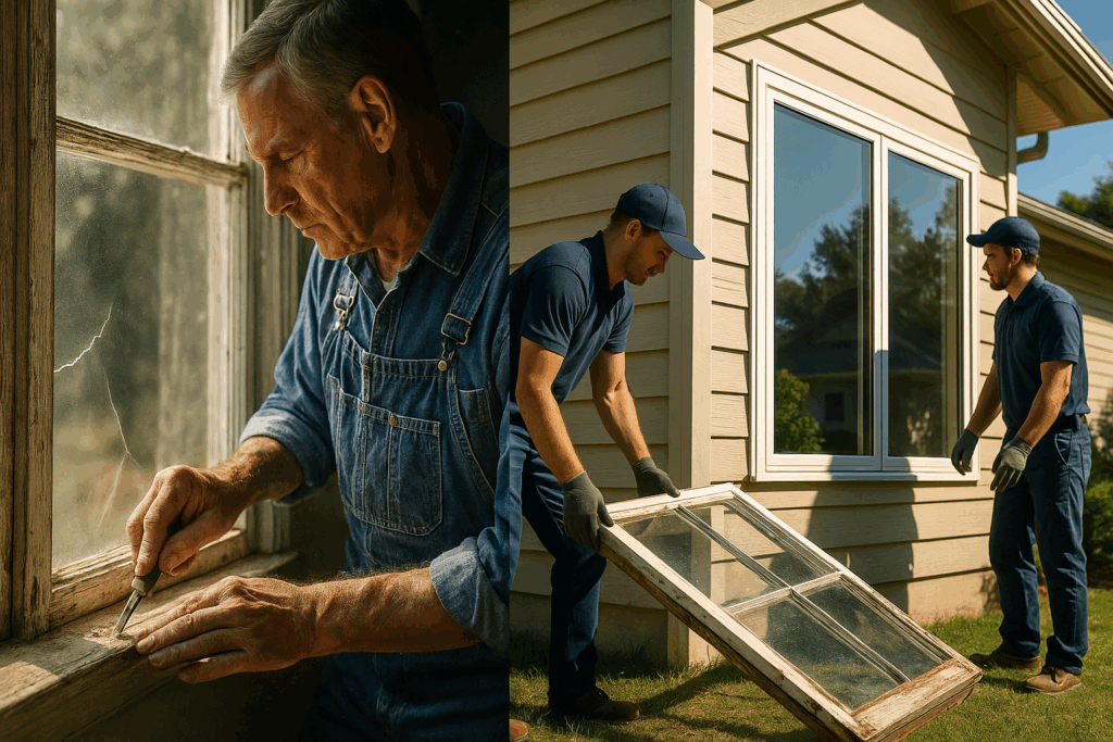 Window Replacement vs Window Repair