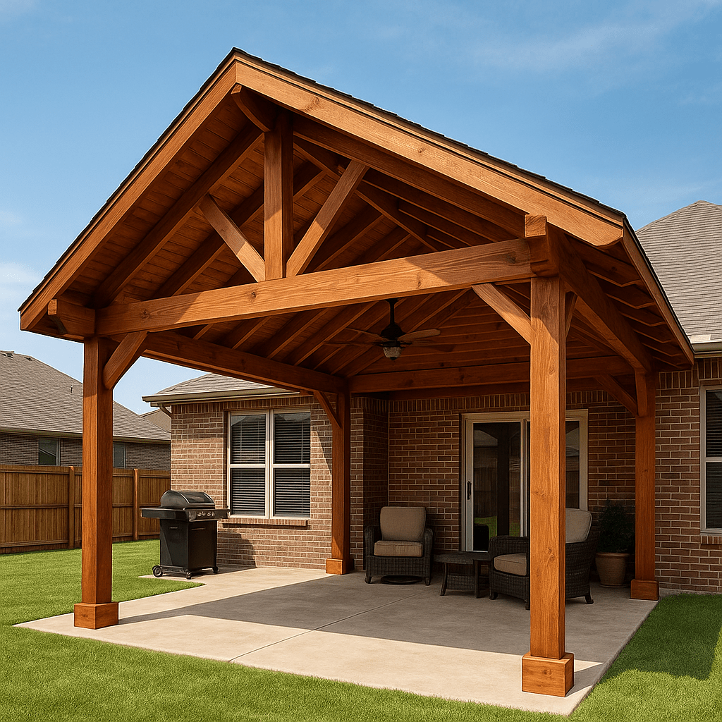 Cedar Patio Covers in Denton TX
