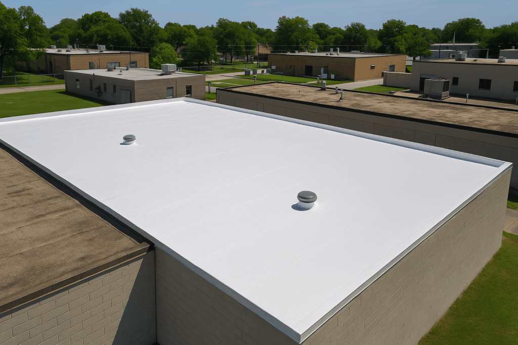 Flat Roof Restoration and Repair