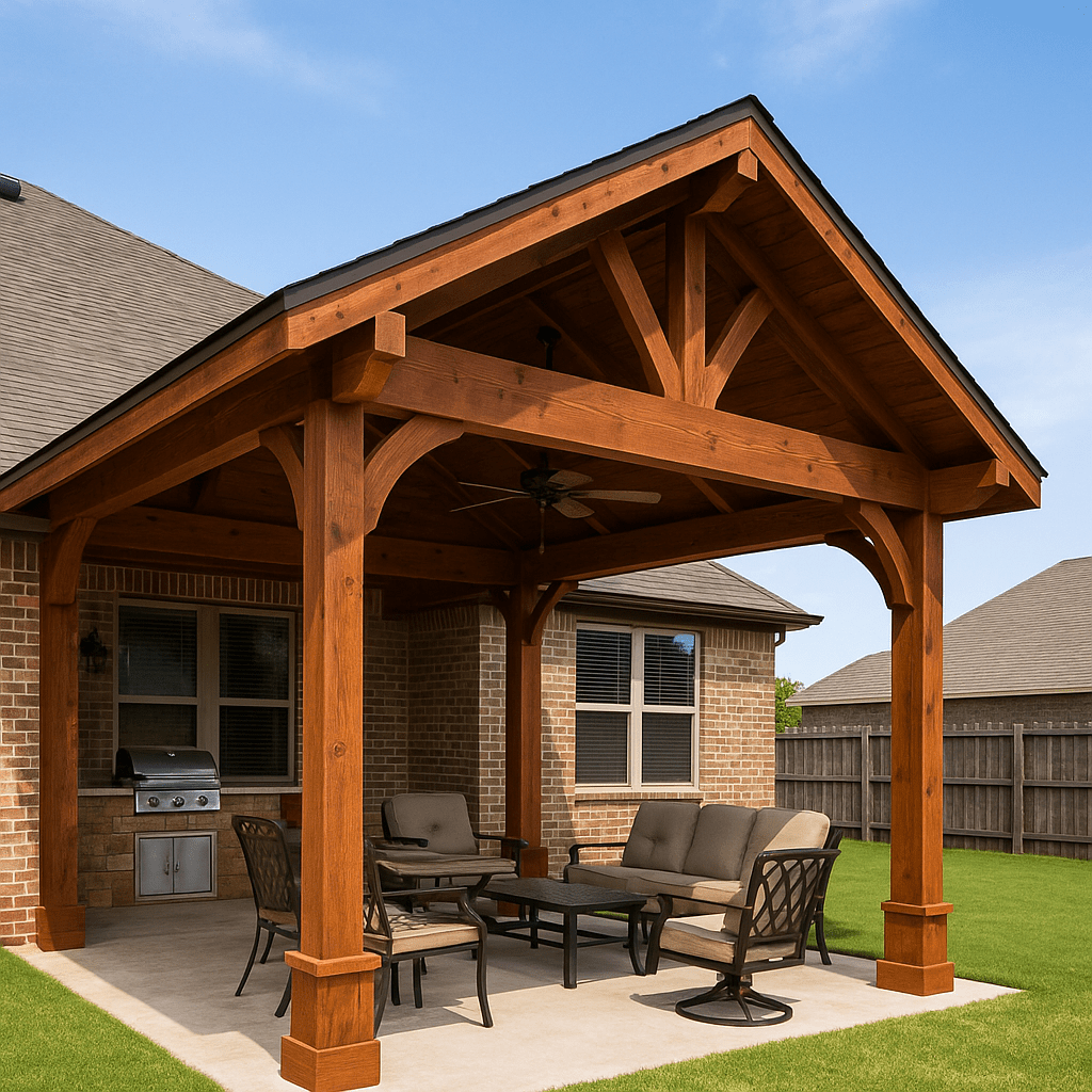 Expert Cedar Patio Covers Denton TX