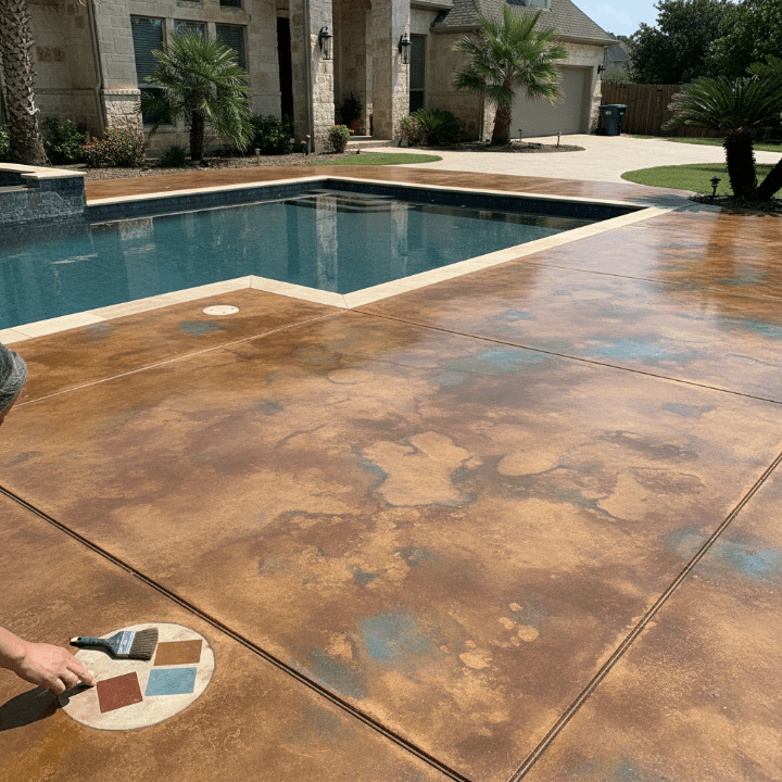 Stained Concrete