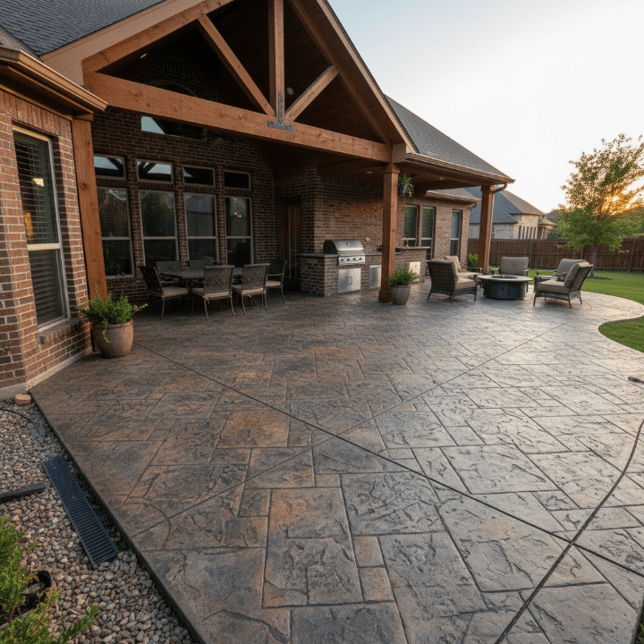 Stamped Concrete Denton TX