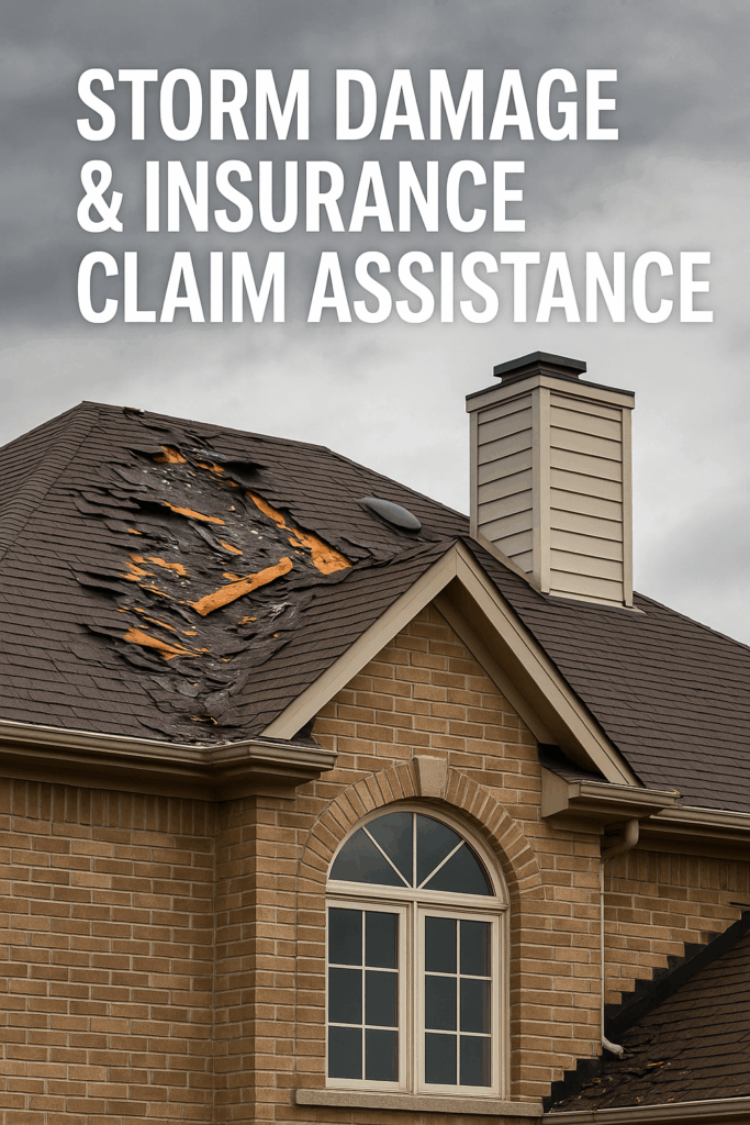 Storm Damage Insurance Claim Assistance