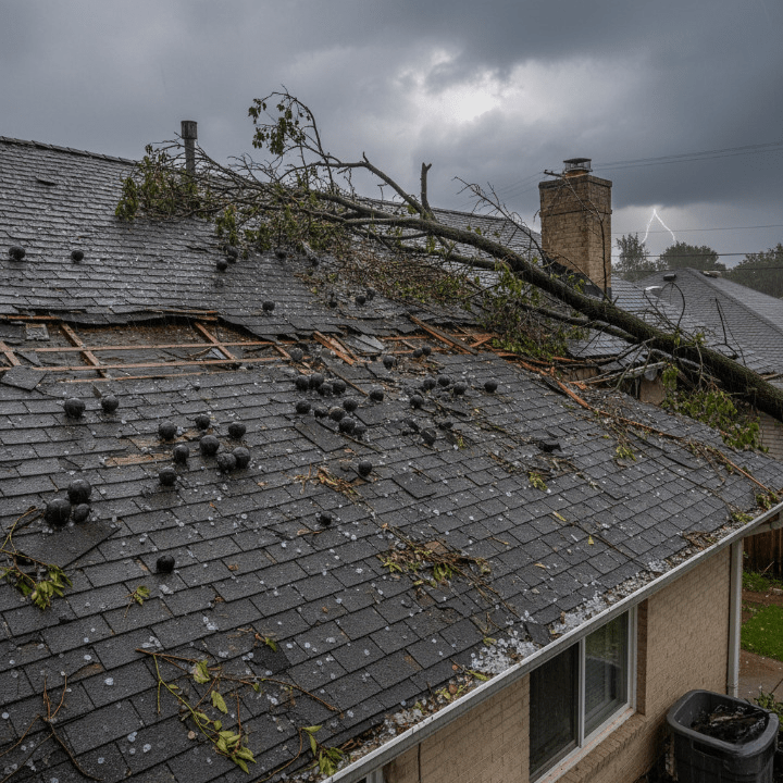 Storm Hail Damage Repairs