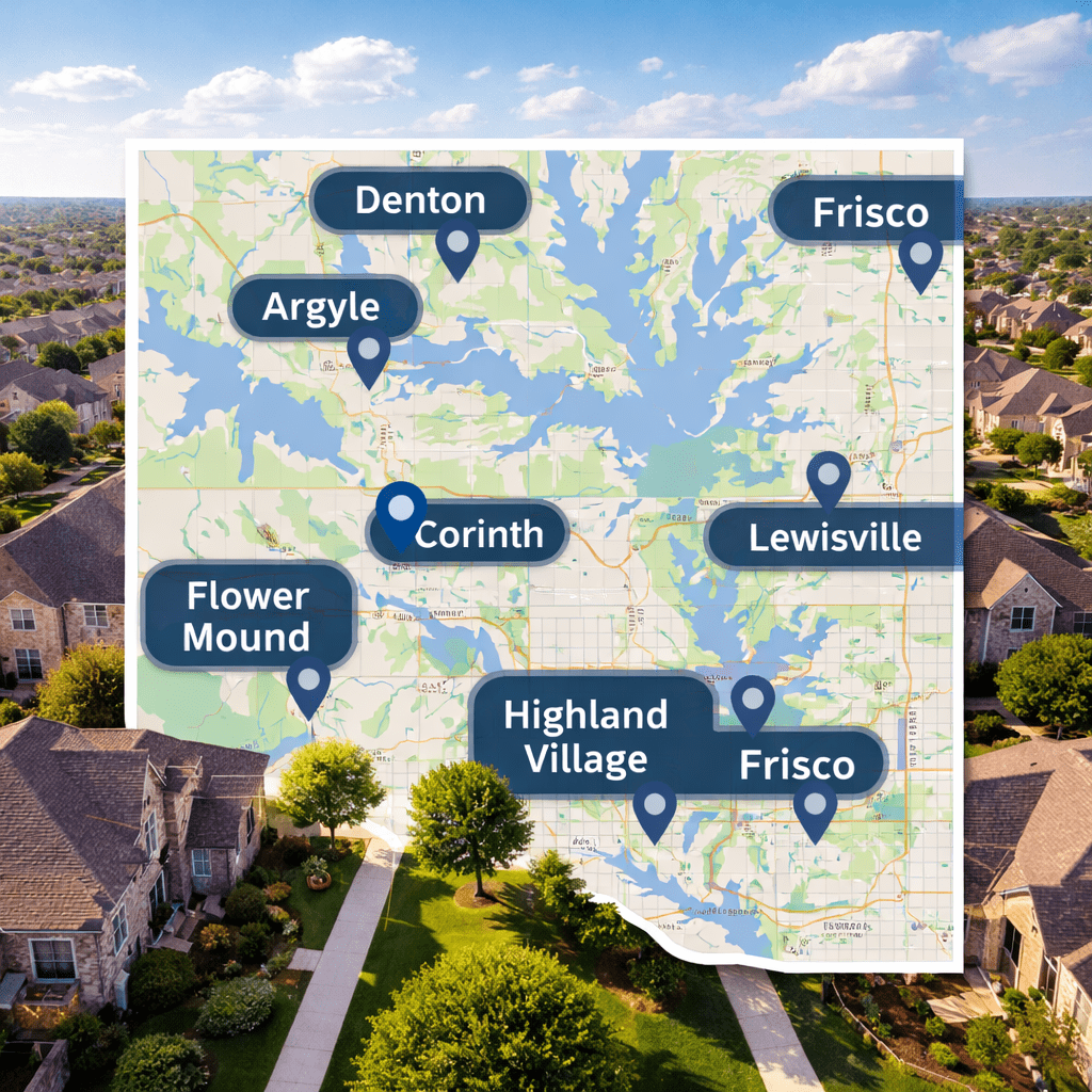 Remodeling service areas in denton county
