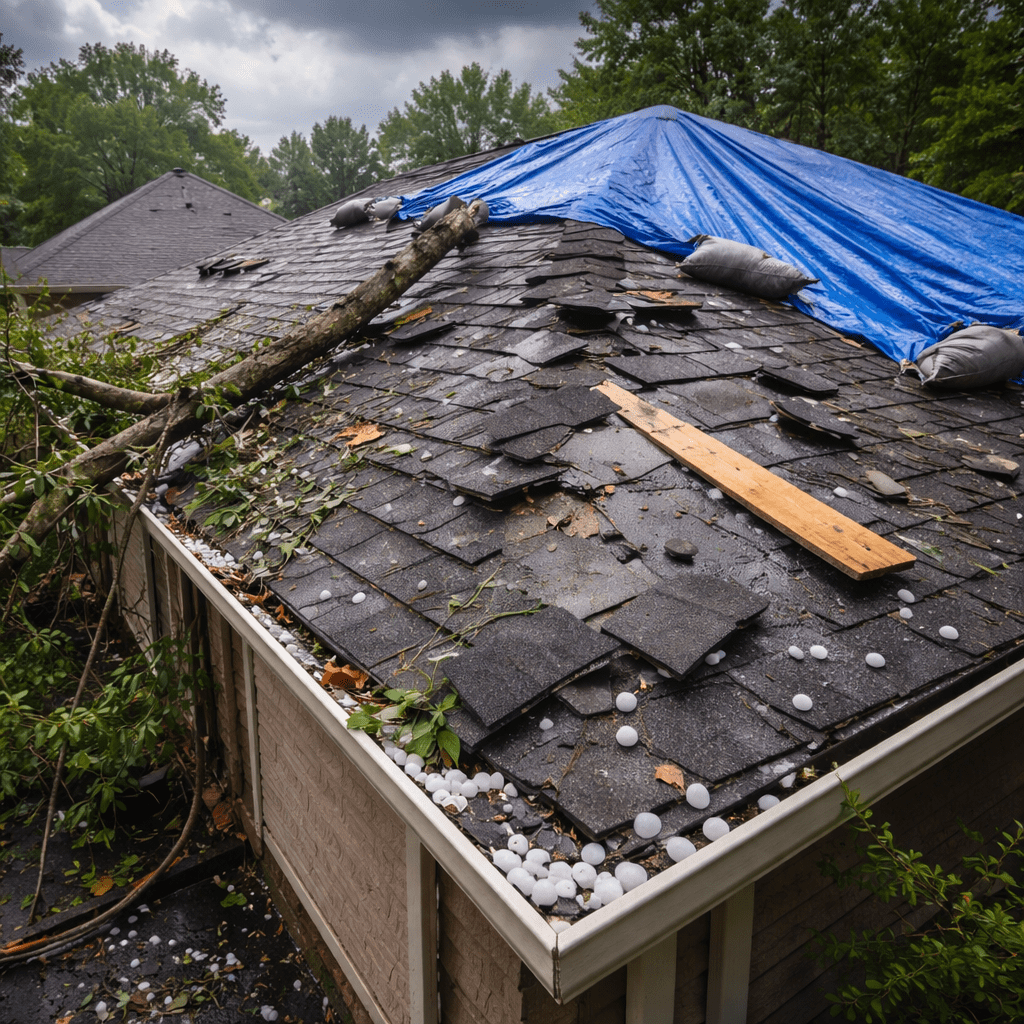 Storm Damage Roofing