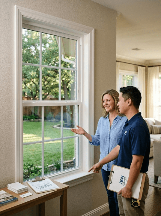 Why Denton Homeowners Trust The JBN Group for Window Replacement