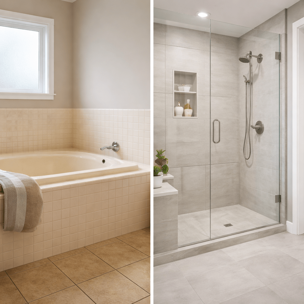 Why Homeowners Choose Tub to Shower Conversion