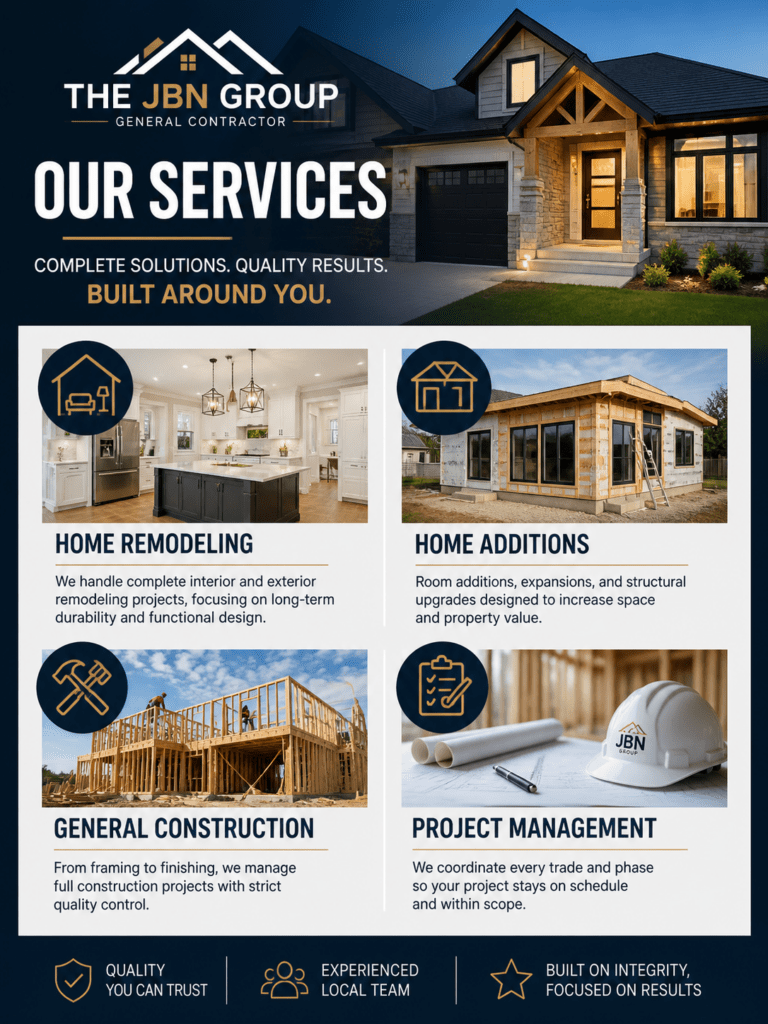 OUR SERVICES Home Remodeling