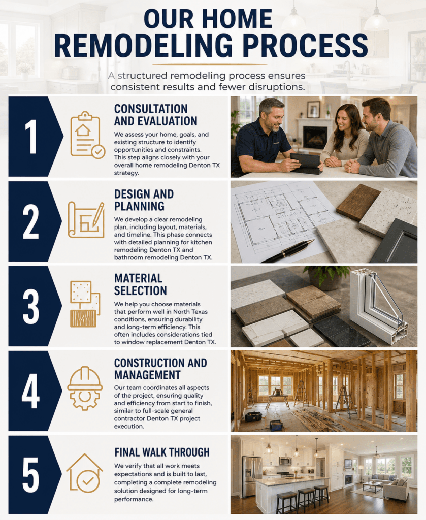 Our home remodeling process
